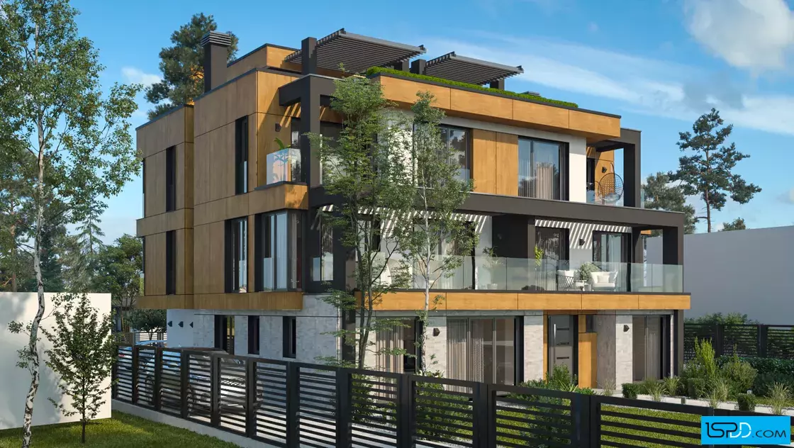 Проект на трифамилна къща в гр. София