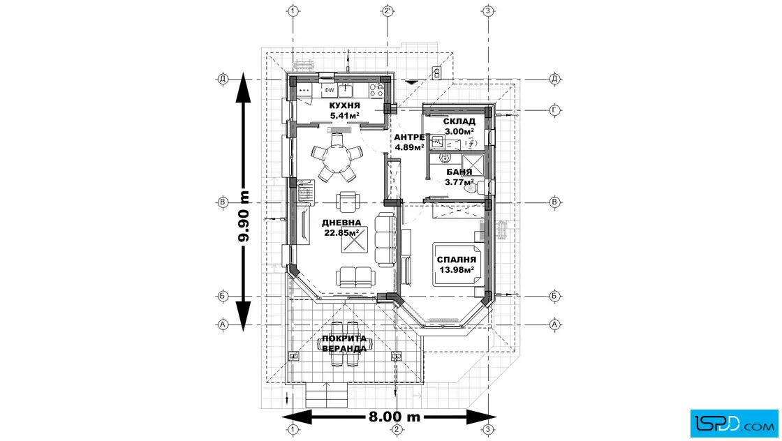 План на първи етаж