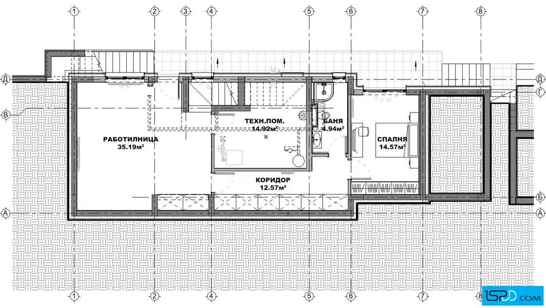 План на подземен етаж