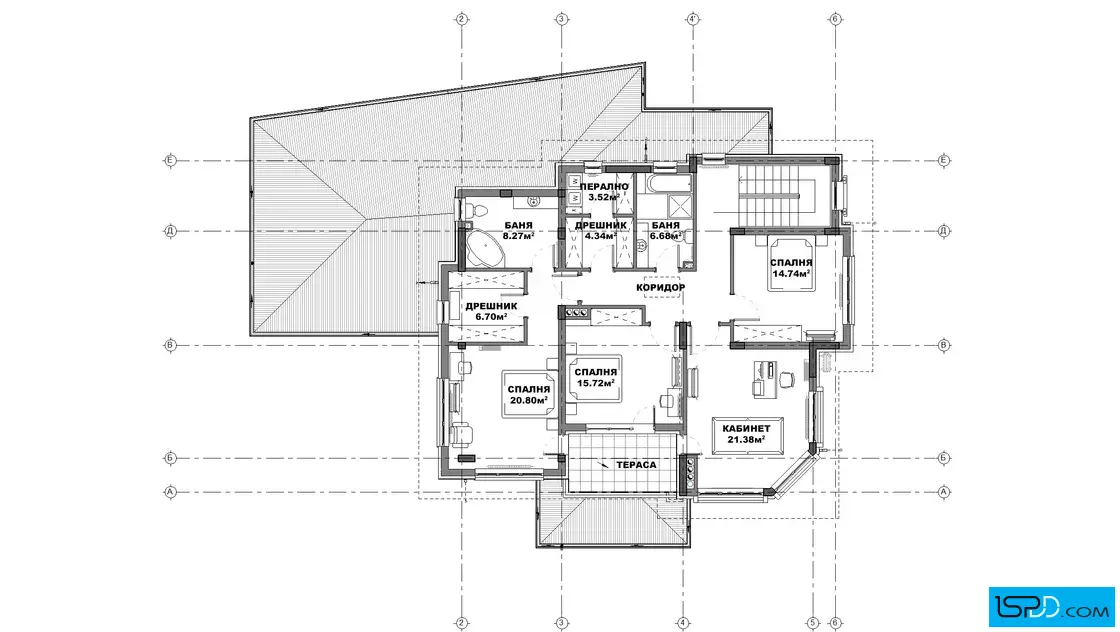 План на втори етаж