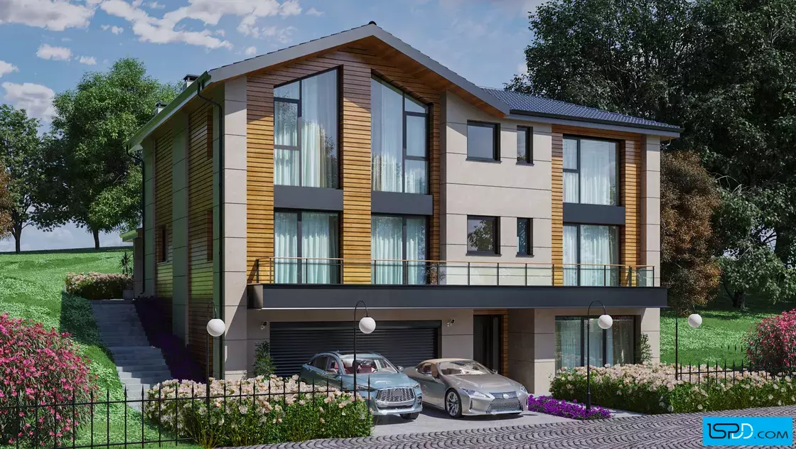 Проект на къща в гр. София