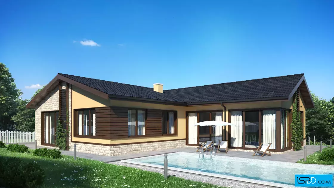 Проект на къща в общ. Елин Пелин