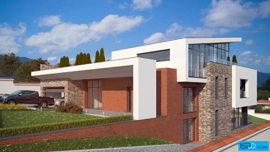 Проект на къща в гр. Карлово