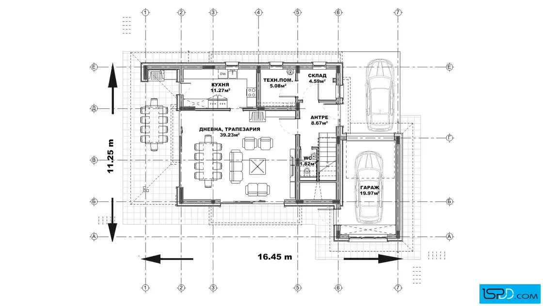 План на първи етаж