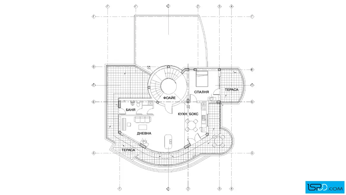 План на трети етаж