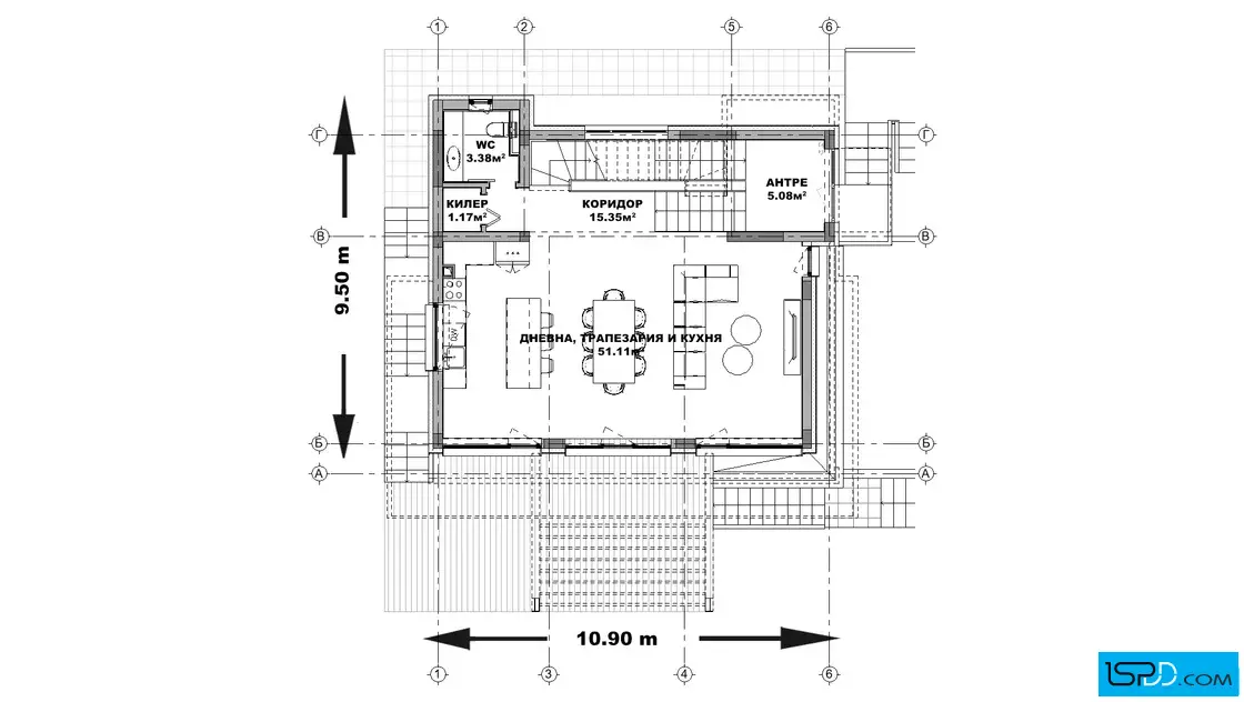План на първи етаж План на първи етаж