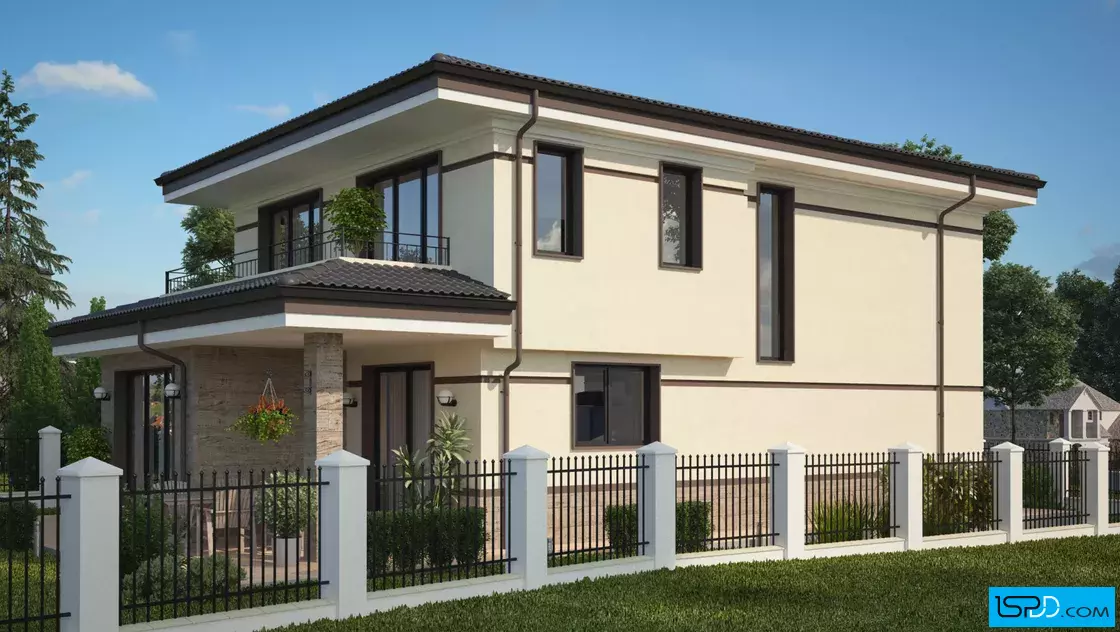 Проект на къща в гр. Харманли