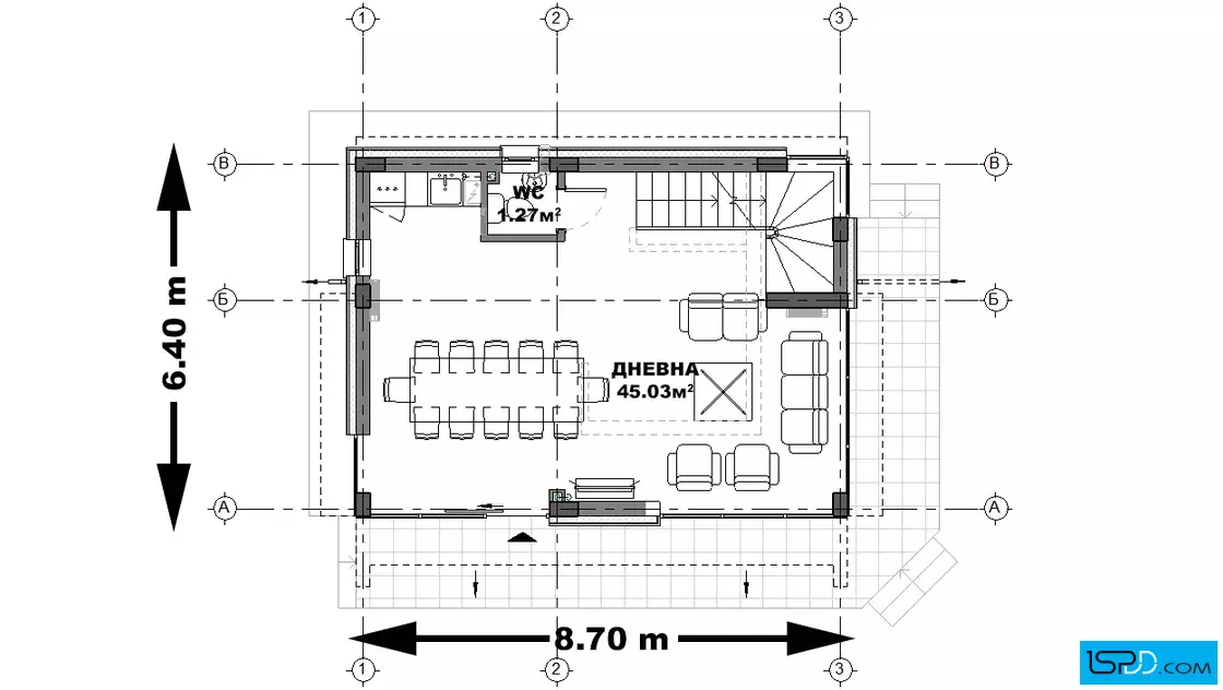 План на първи етаж