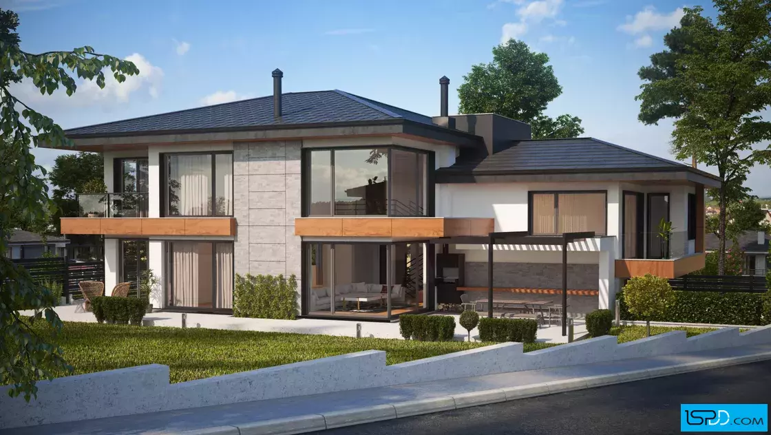 Проект на къща в гр. Банкя