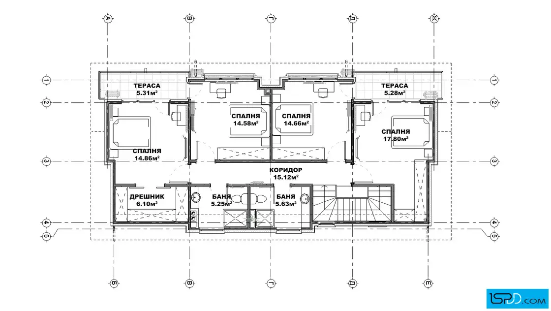 План на втори етаж