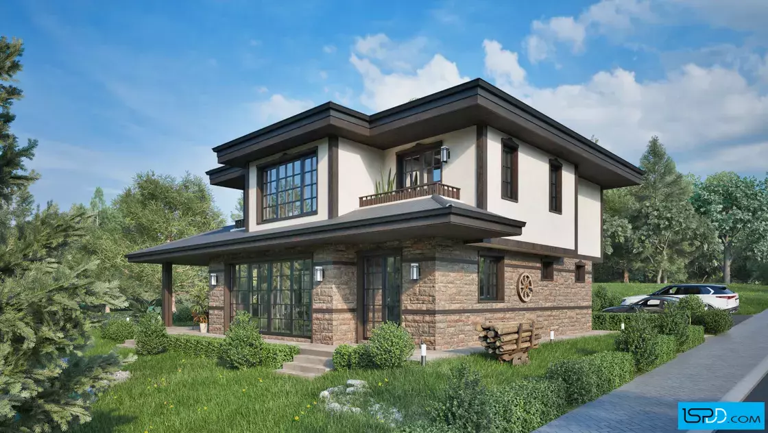 Проект на къща във в.з. Ярема