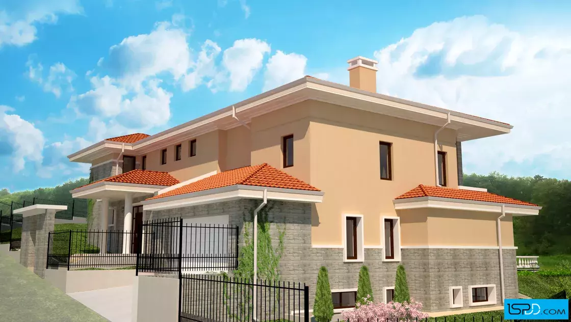 Еднофамилна къща в с. Панагюрски колонии