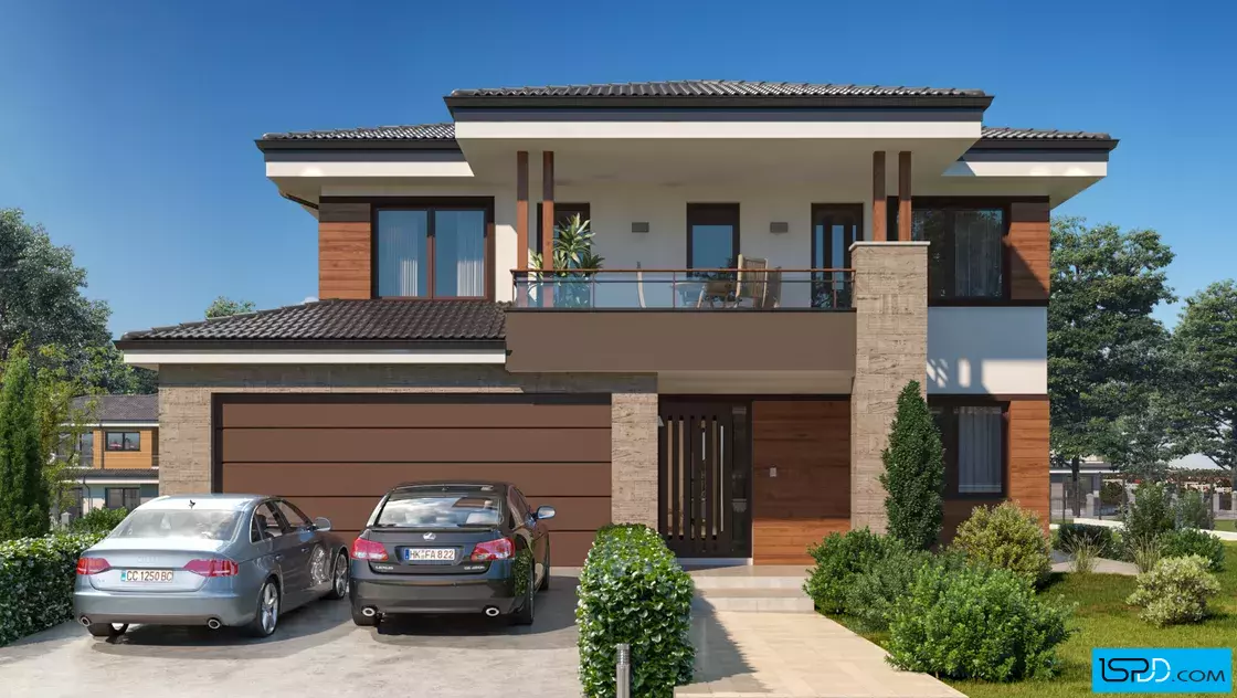 Проект на къща в с. Гергини