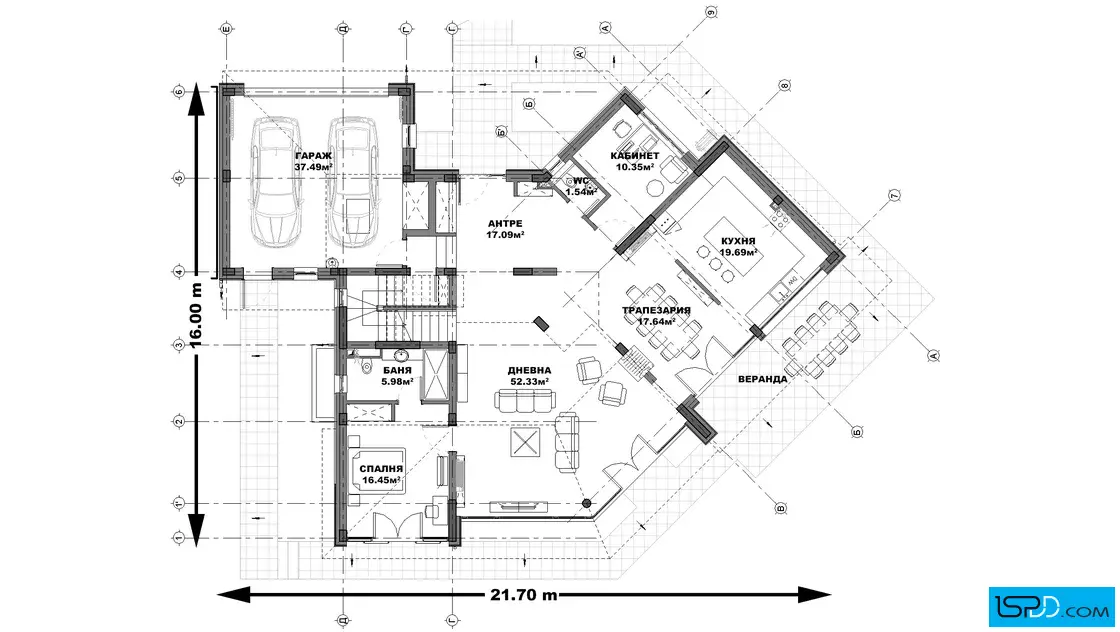 План на първи етаж