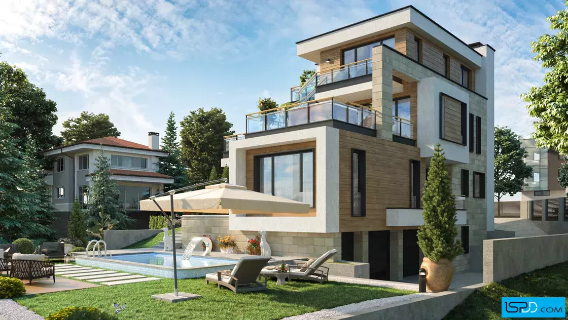 Проект на къща в с. Бистрица