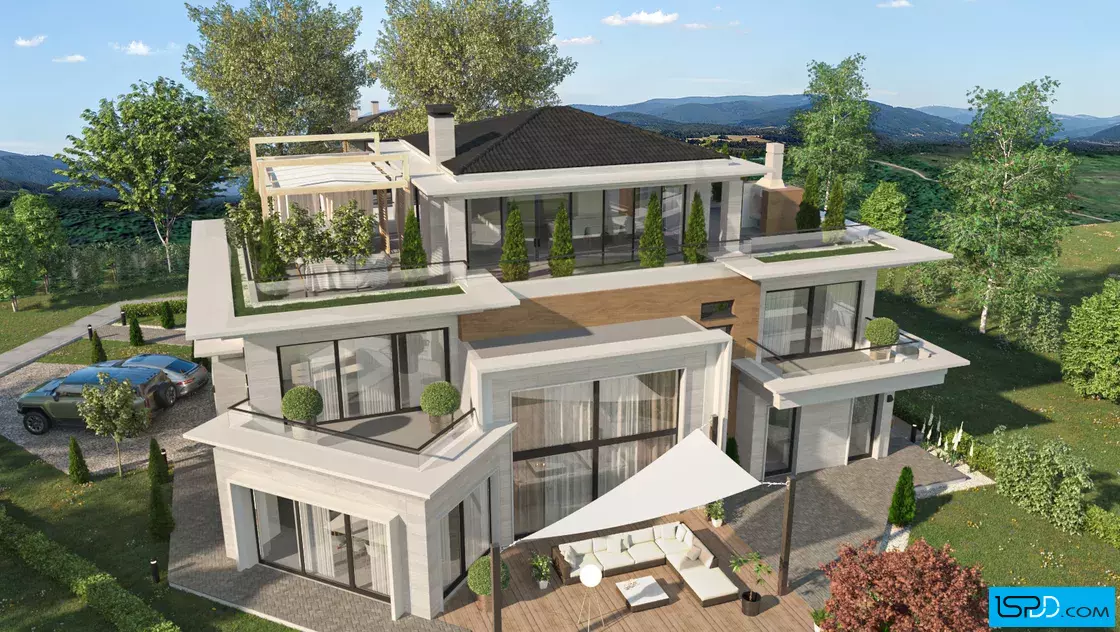 Проект на къща в гр. Златица