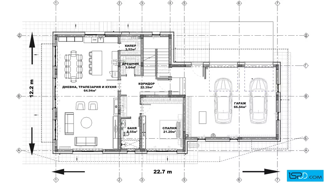 План на първи етаж