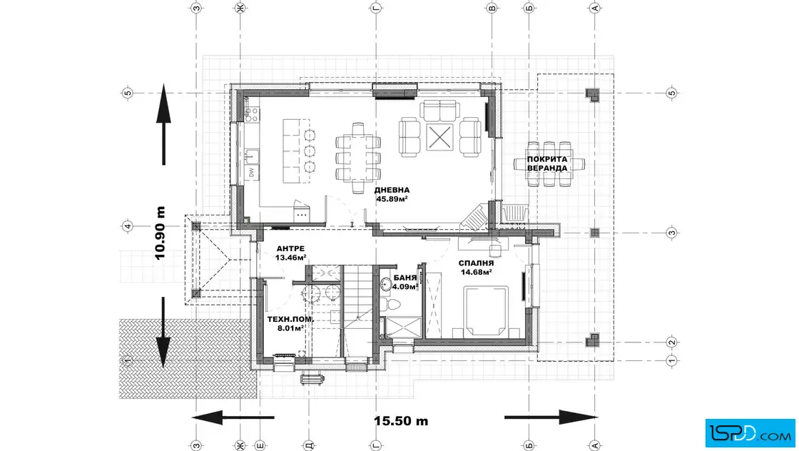 План на първи етаж