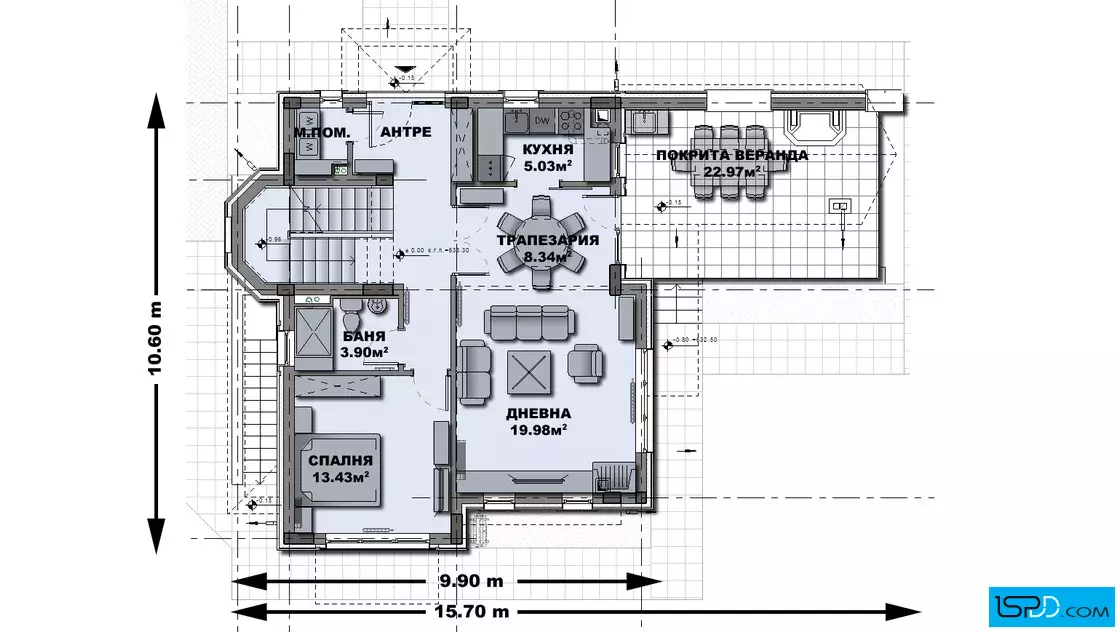 План на първи етаж