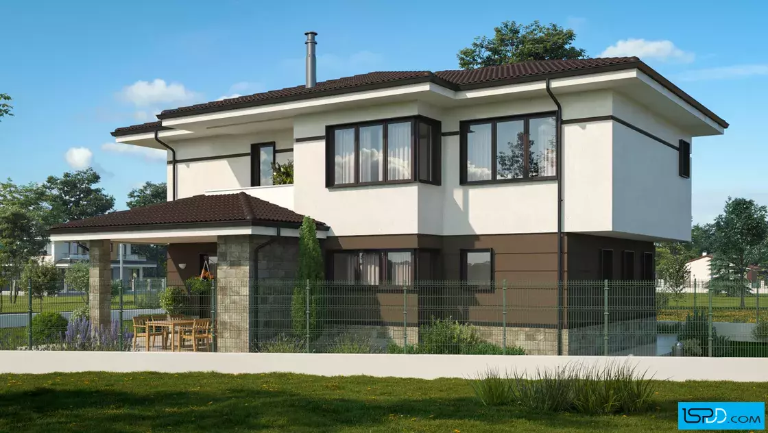 Проект на къща в с. Мрамор