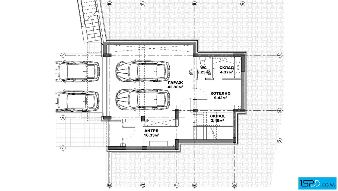 План на сутерен