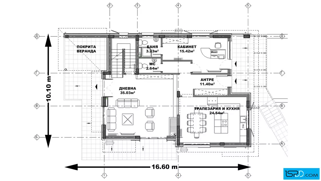 План на първи етаж
