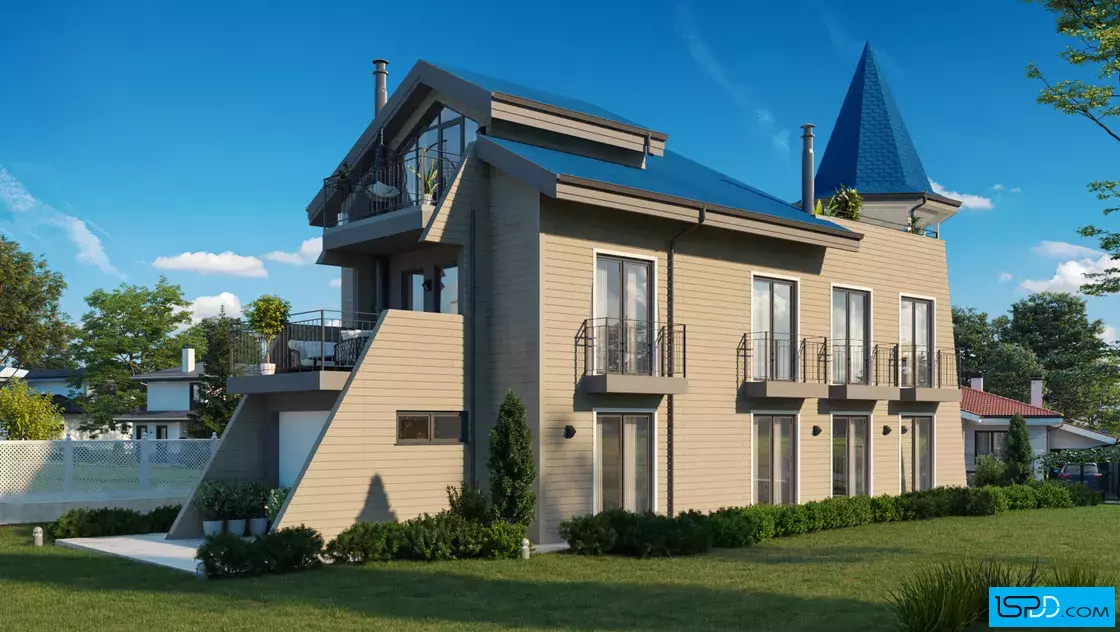 Проект на къща в м. Митков мост