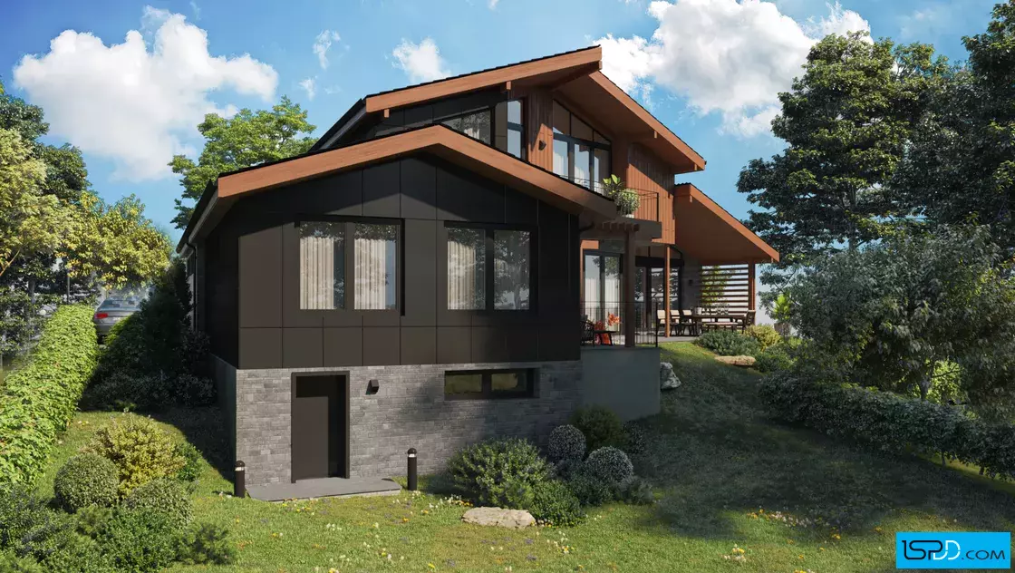 Проект на къща в с. Поибрене