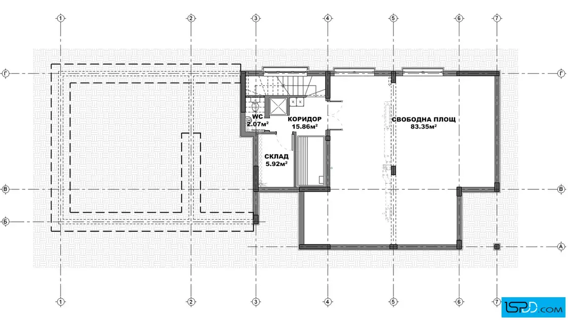 План на подземен етаж
