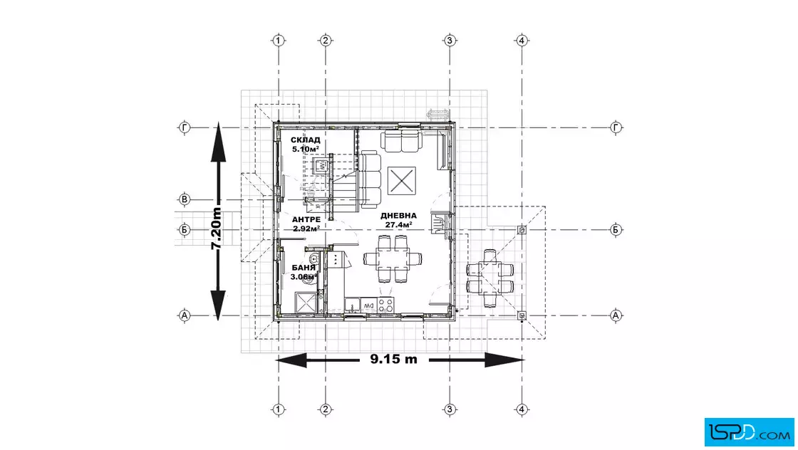 План на първи етаж