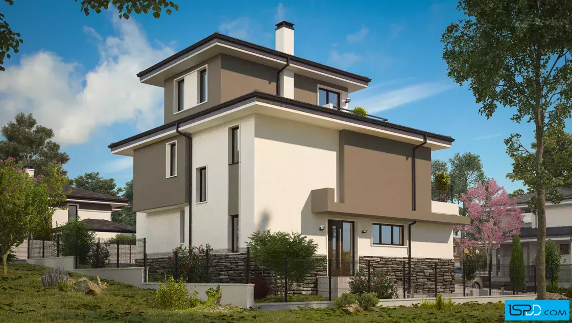 Проект на къща в гр. София