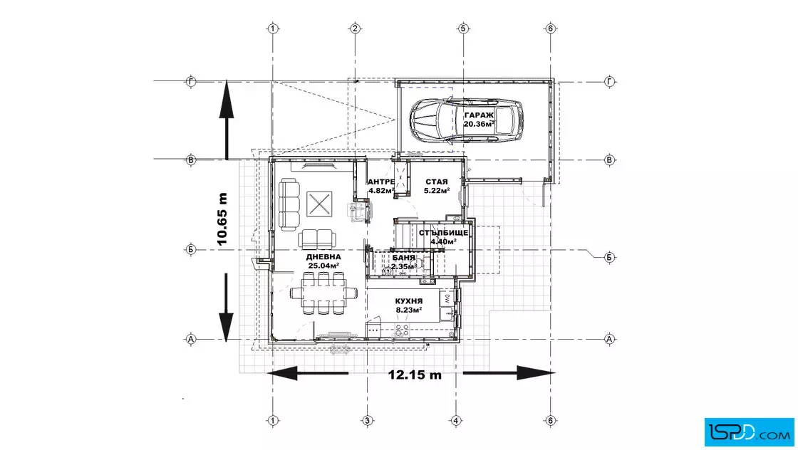 План на първи етаж
