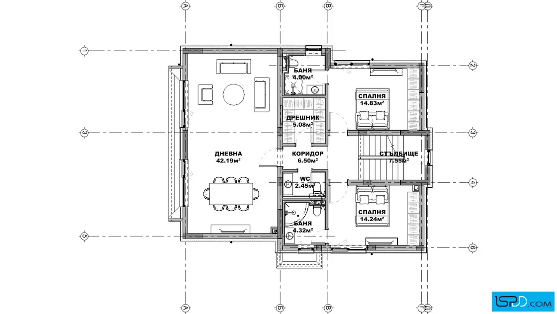 План на втори етаж