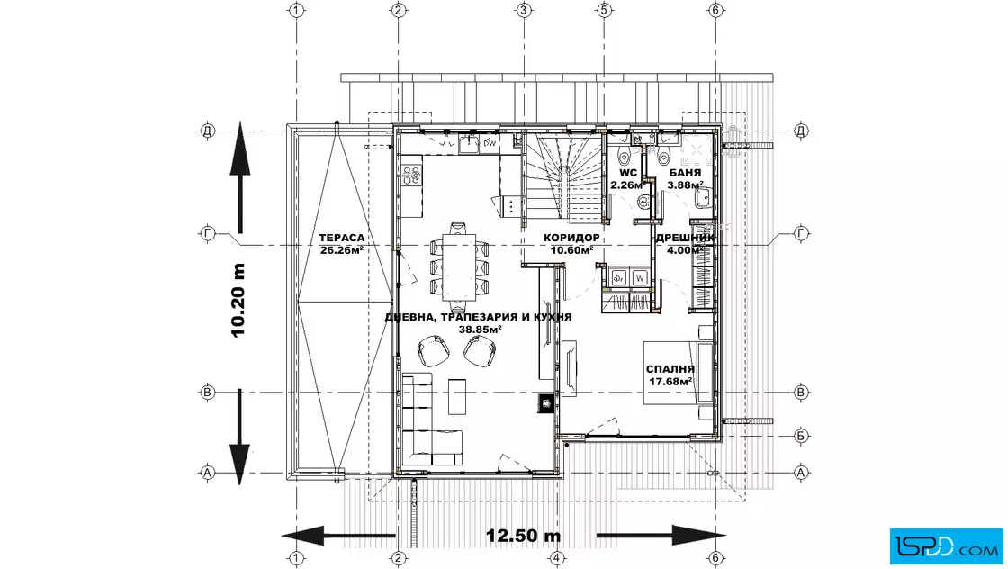 План на първи етаж