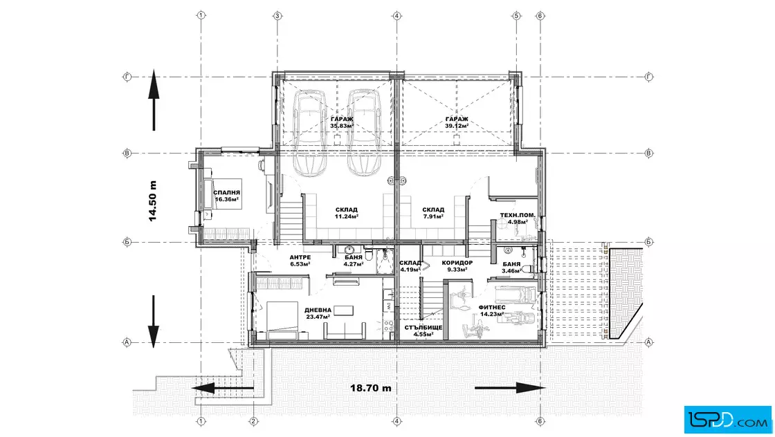 План на първи етаж План на първи етаж