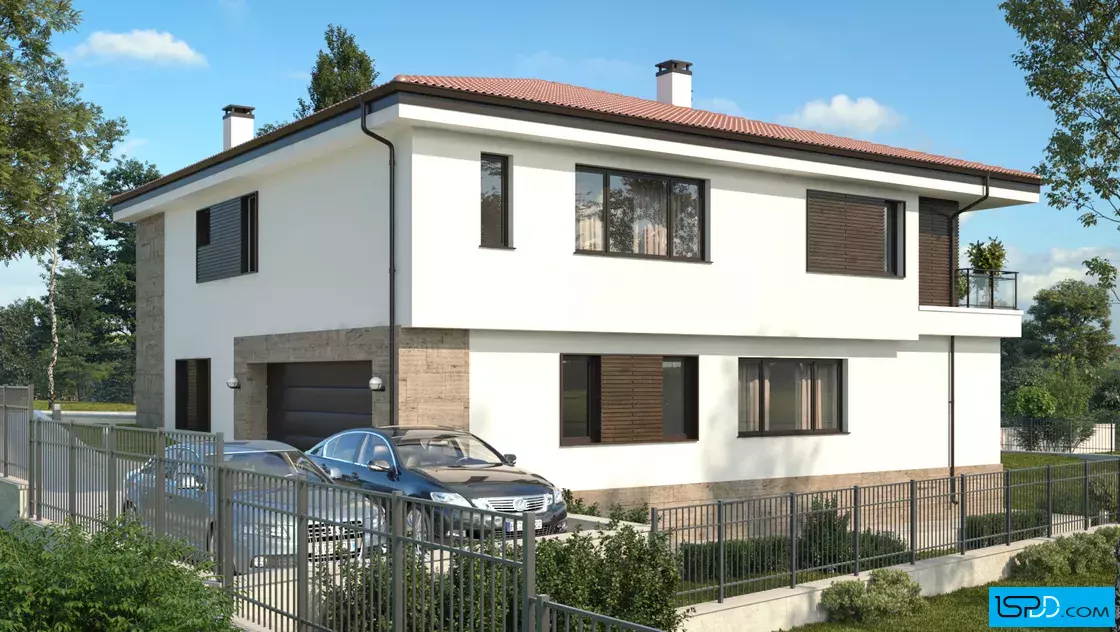 Проект на къща в гр. Цар Калоян