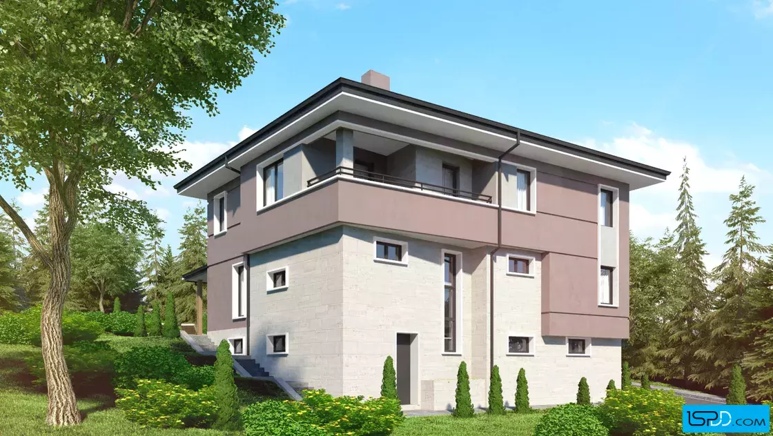 Проект на къща в с. Лозен