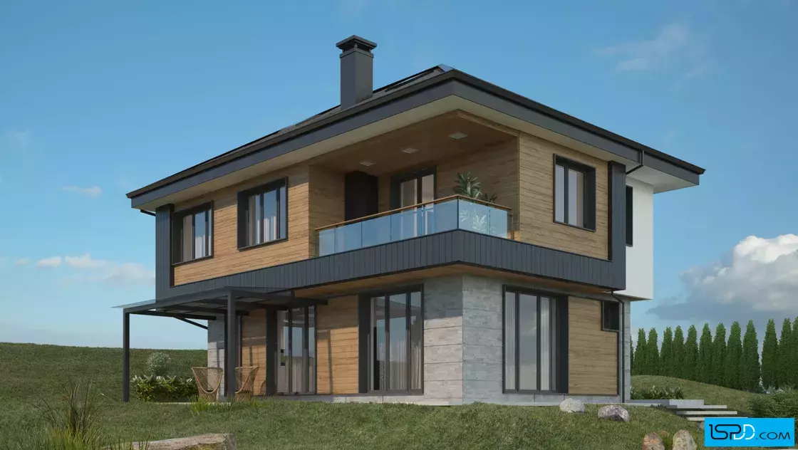 Проект на къща в с. Владая