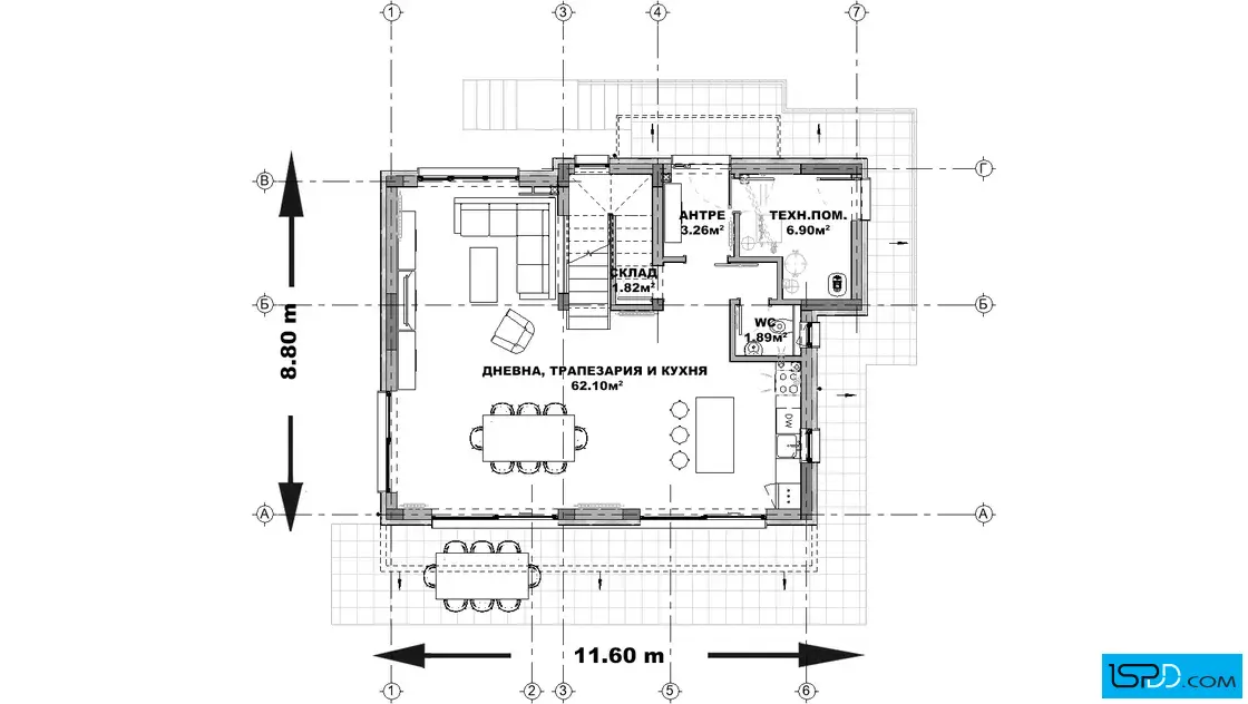 План на първи етаж