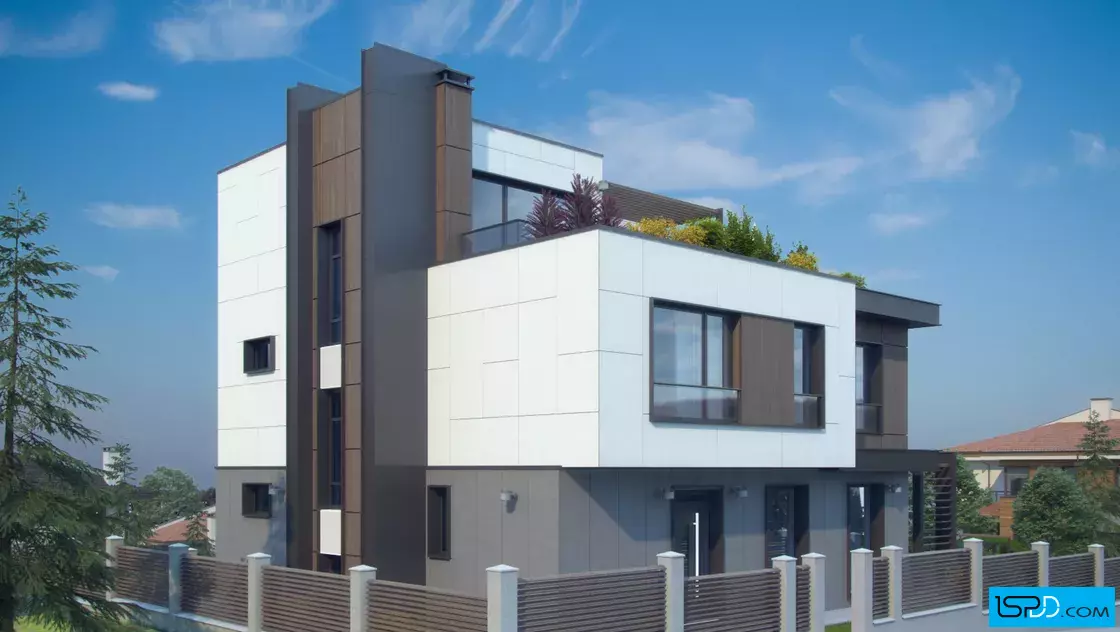 Проект на къща в гр. София