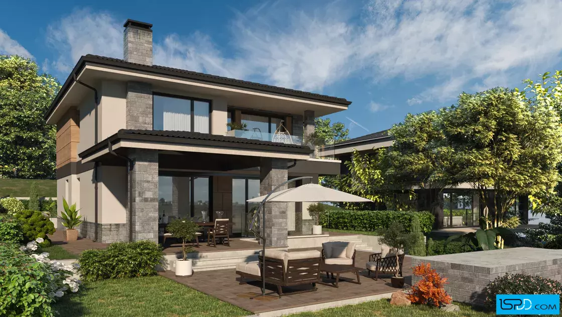 Проект на къща в с. Горна Малина