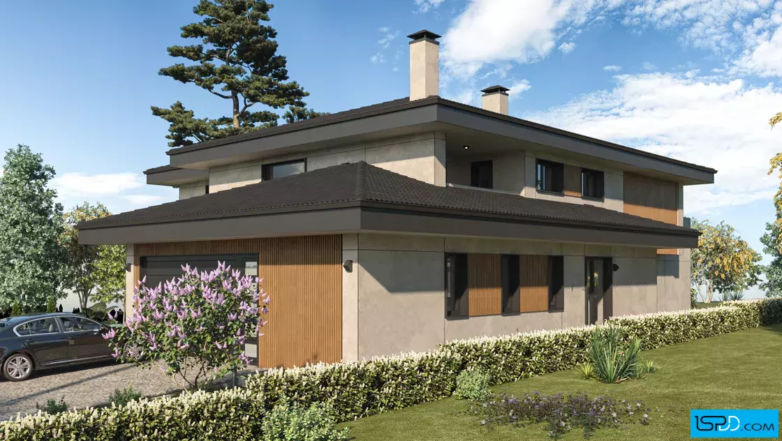 Проект на къща в гр. Банкя