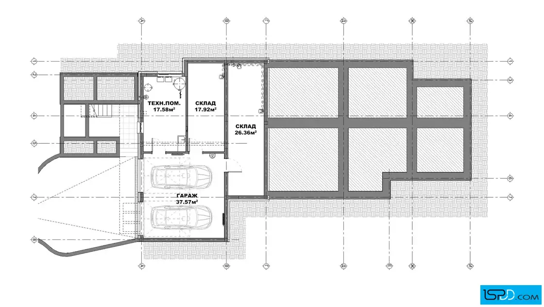 План на подземен етаж