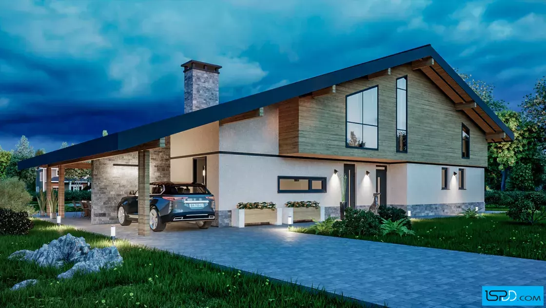 Проект на къща до яз. Батак