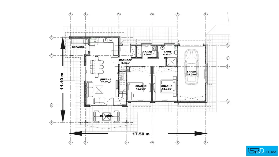 План на първи етаж