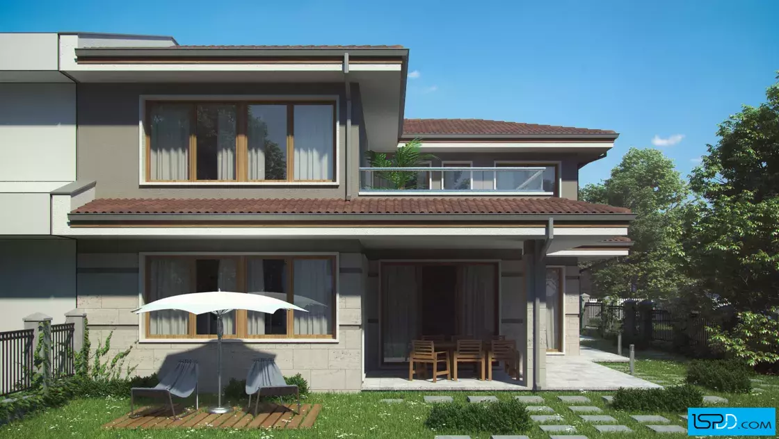 Проект на къща в с. Волуяк