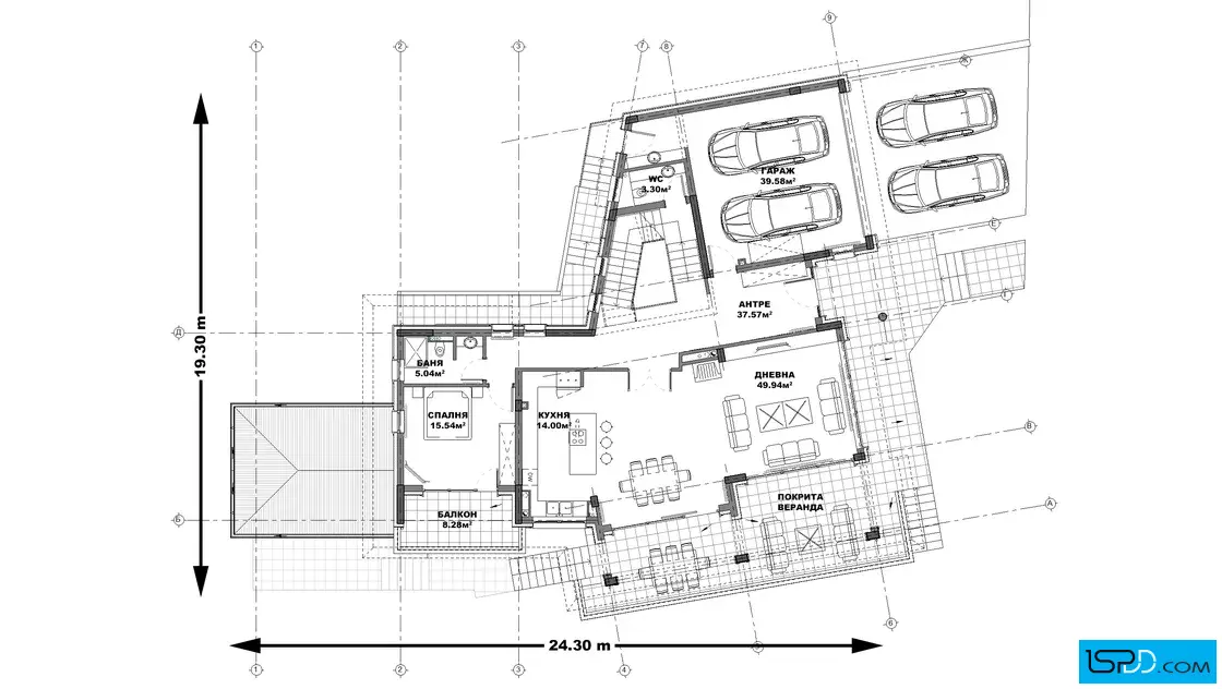 План на първи етаж