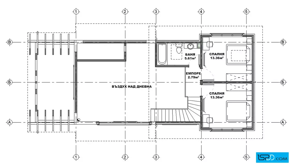 План на втори етаж
