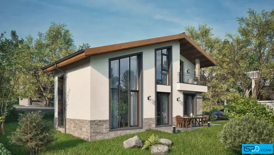 Проект на къща в гр. Нови Искър