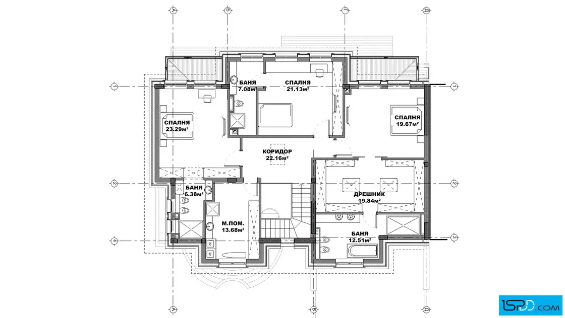 План на втори етаж